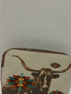 Catchfly Longhorn Semicircle Wallet